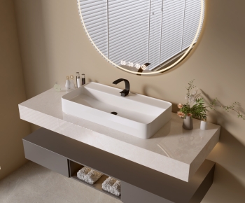 Modern Bathroom Cabinet-ID:291373017