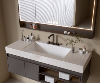 Modern Bathroom Cabinet-ID:519041066