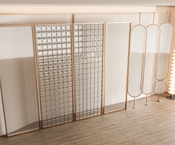 Modern Glass Screen Partition-ID:379076964