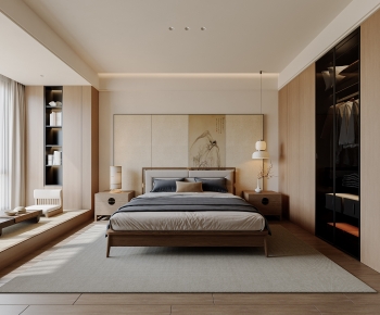 New Chinese Style Bedroom-ID:793956047