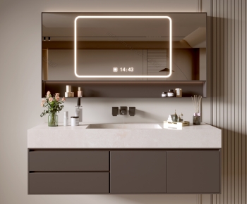 Modern Bathroom Cabinet-ID:376312971