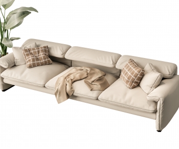 Modern Three-seat Sofa-ID:830348974