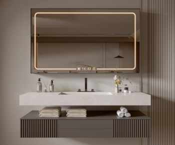 Modern Bathroom Cabinet-ID:635566959