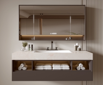 Modern Bathroom Cabinet-ID:108232986