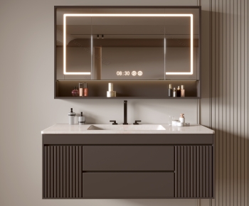 Modern Bathroom Cabinet-ID:866117002