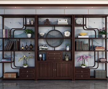 Chinese Style Bookshelf-ID:141551025