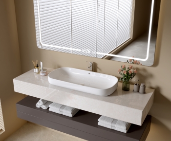 Modern Bathroom Cabinet-ID:207650771