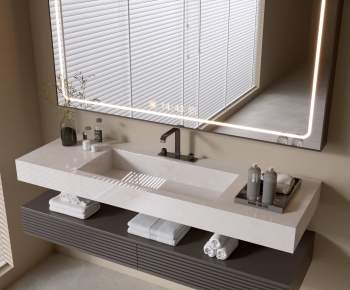 Modern Bathroom Cabinet-ID:238889939