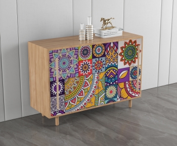 Nordic Style Side Cabinet-ID:937946084