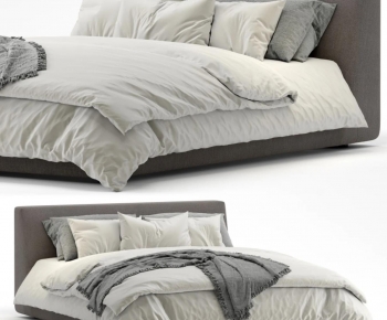 Modern Double Bed-ID:215423114