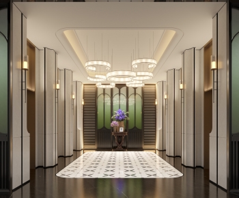 Modern Elevator Hall-ID:665601025