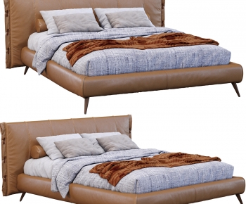 Modern Double Bed-ID:608396051