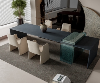 Modern Dining Table And Chairs-ID:741009761