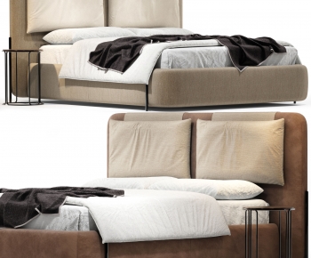 Modern Double Bed-ID:491214991