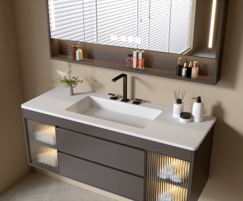 Modern Bathroom Cabinet-ID:792217976