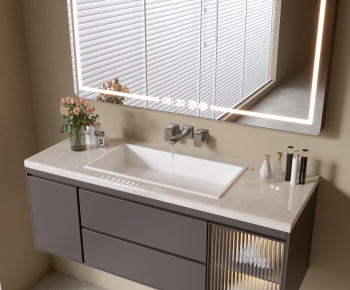 Modern Bathroom Cabinet-ID:179383994