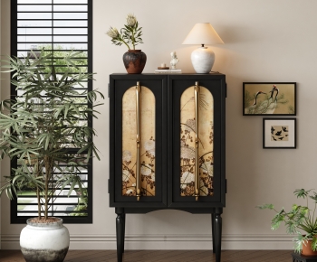 French Style Decorative Cabinet-ID:624890356