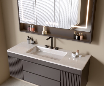 Modern Bathroom Cabinet-ID:748370893