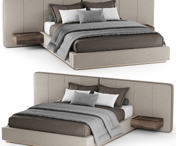 Modern Double Bed-ID:249434953