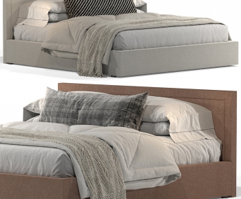 Modern Double Bed-ID:469476947