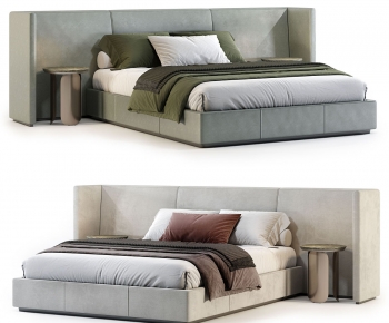 Modern Double Bed-ID:656860115