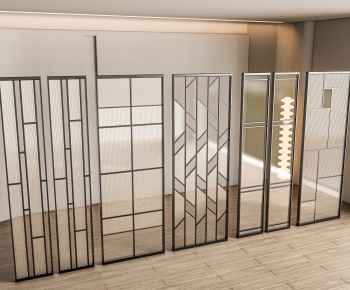 Modern Glass Screen Partition-ID:704485894