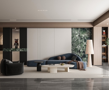 Modern A Living Room-ID:142941954