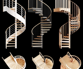 Modern Rotating Staircase-ID:257378107