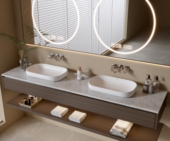 Modern Bathroom Cabinet-ID:846692099