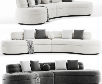 Modern Curved Sofa-ID:397228001