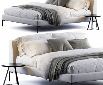 Modern Double Bed-ID:285608052