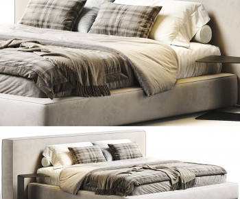 Modern Double Bed-ID:660931119