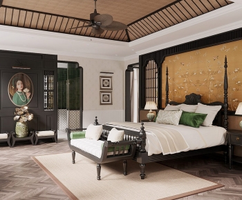 Southeast Asian Style Guest Room-ID:252485042