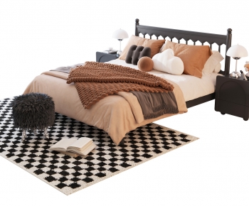 French Style Double Bed-ID:850141049