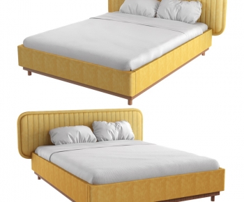 Modern Double Bed-ID:543071996