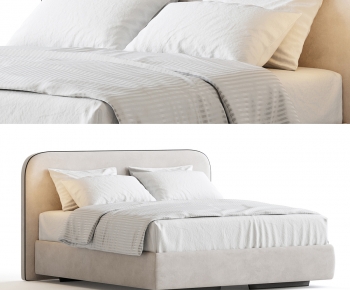 Modern Double Bed-ID:924470447