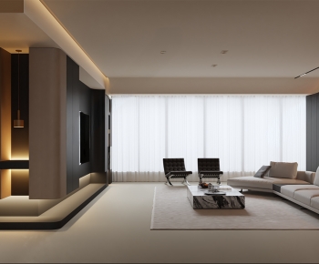 Modern A Living Room-ID:810326105