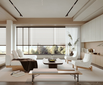 Modern A Living Room-ID:624461243