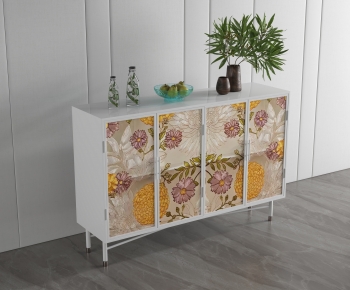 Simple European Style Side Cabinet-ID:307852033