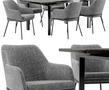 Modern Dining Table And Chairs-ID:830909971