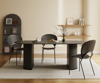 Modern Dining Table And Chairs-ID:450964933