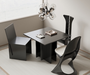 Modern Dining Table And Chairs-ID:122857093