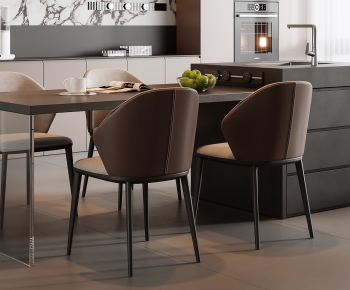 Modern Dining Table And Chairs-ID:647250893