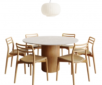 Nordic Style Dining Table And Chairs-ID:361535071