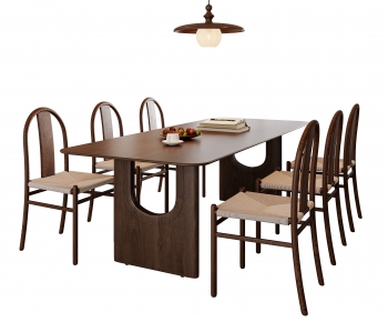 Modern Dining Table And Chairs-ID:404504065