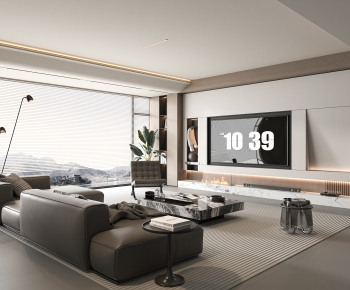 Modern A Living Room-ID:531095982