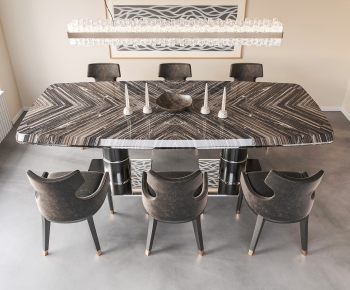 Modern Dining Table And Chairs-ID:831912994