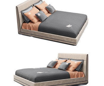 Modern Double Bed-ID:288484106