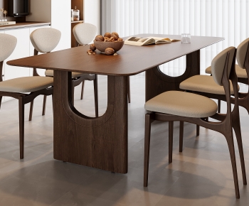 Modern Dining Table And Chairs-ID:589799889