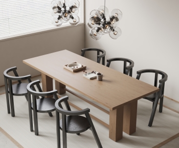 Modern Dining Table And Chairs-ID:543778903